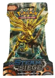 Pokemon XY Steam Siege Sleeved Booster Pack New Factory Sealed. XERNEAS ARTWORK