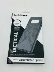 tech21 Evo Tactical Case for Samsung Galaxy Note 8 - Black Brand New Sealed 2017