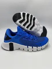 Nike Free Metcon 4 Signal Blue/Black-White CT3886-400 Men's Sz 8.5/Women's Sz 10