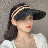 在飛比找遠傳friDay購物優惠-【SUNS】ins韓國時尚遮陽帽 鴨舌空頂草帽 遮陽帽 高質