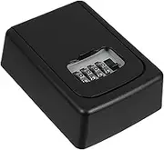 SMASOLO Wall Mounted Key Storage Box Portable Key Organizer with Code Lock for Home Office Hotel Secure