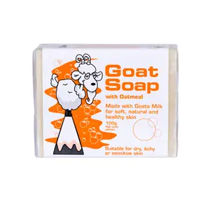 澳洲 羊奶皂 Goat Soap 原味 燕麥 木瓜 薰衣草 摩洛哥堅果油 燕麥 蜂蜜 100g 肥皂