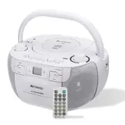 TR621 CD and Cassette Player Combo, Portable Boombox AM FM Radio, Tape Record...