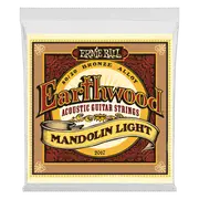 Ernie Ball Earthwood Mandolin Light Loop End 80-20 Bronze Acoustic Guitar String, 9-34 Gauge