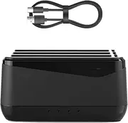 Portable Charging Box 3 Battery Storage Case USB Type-C Charger for Insta360 X4 Battery