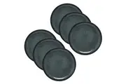 6x Ecology Element 20cm Stoneware Side Plate Snack Dish Round Tableware Raven