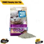POOWEE! Clumping Lavender Litter, 7.5KG - (Pack of 1)