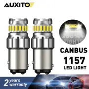 2x 1157 BAY15D 2057 2357 7528 White LED Brake Park Turn Signal Rear Light Bulb (for: Toyota)