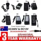 AC DC 12V 5V 2A 6A 8A 10A Power Supply Adapter Charger For CCTV LED Strip Lights