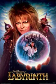 Poster Labyrinth Jim Henson David Bowie Jennifer Connelly Brian Froud