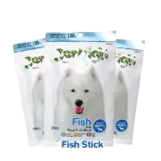 JerHigh Fish Low Fat Stick Food Snack Dog Puppy Treats Health Healthy Eye 50g/PC