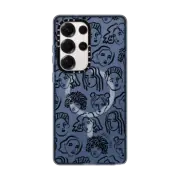 Galaxy S25 Ultra Impact Magnetic Case BLACK PORTRAITS