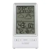 Forecast Station Wireless Digital Sensor Monitor Temperatures Customizable Alert