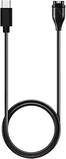 Type C Charging Cable Compatible with Garmin Tactix 7/ Tactix Charlie/Tactix Delta Smartwatch, 2-Pack Replacement Charging Charger Cord for Tactix 7 (Black)