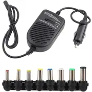 12V 80W Car Laptop Charger Travel Adapter Dell Hp Toshiba Sony Acer Universal