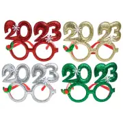 4pcsnew years eve Novel New Year Glasses Happy New Year Eyewear