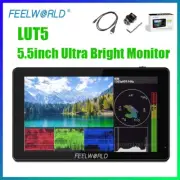 Feelworld LUT5 3000nit 5.5" IPS On Camera Monitor Ultra High Bright Touch Screen
