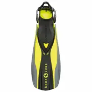 Aqua Lung X Shot Fins - Closeout - Lime (Yellow) - Bulk Buy - SIZE SMALL
