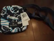 Vera Bradley Shore Enough Lighten Up RFID Mini Hipster Crossbody Lightweight NWT