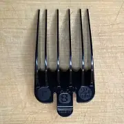 Wahl Hair Clipper Comb Guard Attachment Guide No. 8 1" Black 25mm