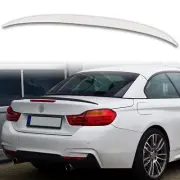 Painted P Style ABS Trunk Spoiler For BMW 4 Series F33 Alpine White 300 (for: BMW)