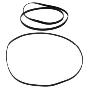 2 Pcs Tape Recorder Drive Belt Role Replacement Cassette Repair Player Belts