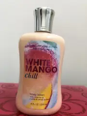 Bath & Body Works WHITE MANGO CHILL Signature Collection Body Lotion 8 oz Rare
