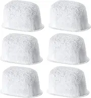 6 Pack of Replacement Water Filter for Breville* BWF100 BES870 BES810 BES990 BES980 BES920 BES900XL BES870XL BES860XL BES840XL BKC600XL(Activated Charcoal)