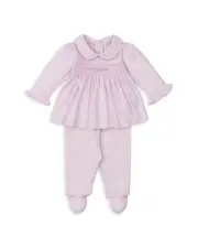 Kissy Kissy Girls' Footed Pant Set - Baby