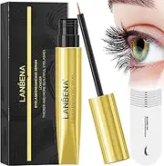 [LANBENA] Eyelash Growth Serum - Eye Lash Enhancing Serum Natural Nourishment for Fuller, Longer Lashes & Defined Brows | 3mL/0.10 fl oz - Cold-Pressed Formula, Vegan & Cruelty-Free​