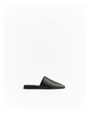 [Trenery] Darling Leather Mule in Black
