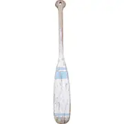 Lavida Oar Rustic LRG Home/Office Beachside Ornament Decor 99x14cm BLU/WHT