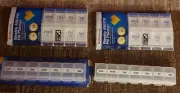 CVS pill containers (4) weekly am/pm new sealed