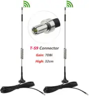 4G LTE Antenna 7dbi TS9 LTE 2pcs For NETGEAR MR1100 Nighthawk M1 Mobile Router