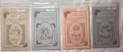 4 PATTERNS by BROWN HOUSE DOLLS Easy Sew Designs Modern Historical 1900, 1905