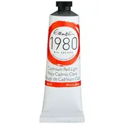 Gamblin 1980 Oil Paint 37ml Cadmium Red Light S3