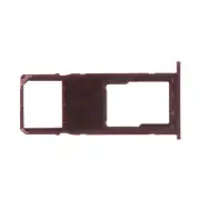 SIM Micro SD Card Tray Single for Samsung Galaxy A01 Black Holder Slot Insert