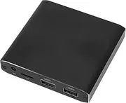 Bewinner 4K HDMI Digital Media Player, USB 2, Memory Card, HDMI, AV, Optical Ports, Auto Play, Loop Play, Black