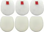 3Set Sponge Filters Compatible with Shark IC300 IZ251UK IZ201UK IZ202SM IZ201ME IZ102 Vacuum Cleaner Spare Parts Accessories Compatible with Home