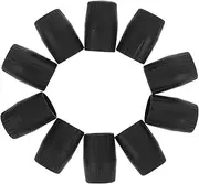 YOSADIER 10 Pcs Mic Stand Foot Caps Lightweight PVC Leg Protectors Easy Installation for Stable Mic Rack Use Recording and Broadcasting