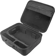 ZGUZMCMK Game Console Travel Case Bag with Handle, Shockproof Carrying Bag, Power Cables Protective Cover,