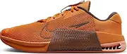 [Nike] Men's Metcon 9 Trainers, Monarch Amber Brown Mica Green, 14 US