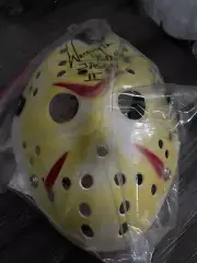 jason voorhees mask (signed)