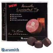 1 ARAMITH Laminated Pool Billiard CUE TIP - MEDIUM - 12, 13 or 14 mm - GENUINE