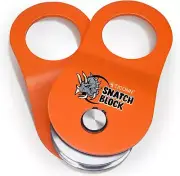 10 Ton Winch Snatch Block Towing Pulley Blocks 22000 LBS Capacity Heavy Duty ...