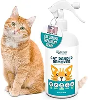 YourHealthyHome Cat Dander Remover Aloe Vera Free- Pet Dander Allergy Reducer Relief Dry Skin Spray for Cats and Humans| Cruelty-Free & Made in USA (1 Pack)