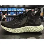 ADIDAS ALPHAEDGE 4D 星戰 黑白銀 運動 步 3M反光 FV4686 慢跑鞋