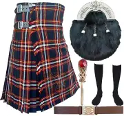 Kilts For Men Outfit Clan Black Country Scottish Traditional Outfits For Sale