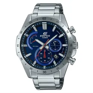 【CASIO 卡西歐】EDIFICE 三眼計時 運動錶款(EFR-573D-2AV)