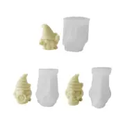Silicone Candle Mold for Candle Making Gnome Silicone Mold Home Decors Mold